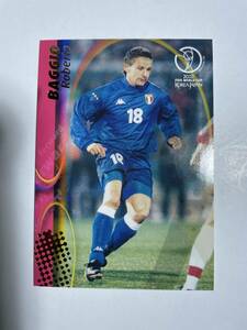 panini 2002 FIFA WORLD CUP KOREA JAPAN BASE CARD ROBERTO BAGGIO NO.70 日韓ワールドカップ ベース バッジョ イタリア ユベントス