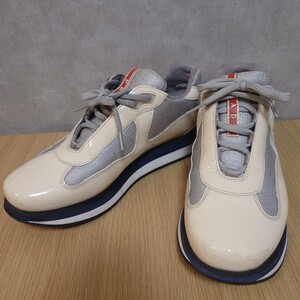 【送料無料】 PRADA SPORT メンズ スニーカー 26cm 7 2/1 4E