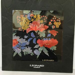 LEONARD FASHION 大判ハンカチ ハンカチ レオナール【未使用】【ジャンク】