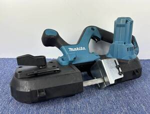 【美品】makita マキタ 18V 充電式 ポータブルバンドソー PB181D 本体のみ 切断機 鉄工用 電動工具 バンドソー 541