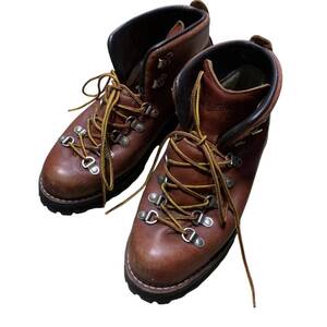 ◆中古品◆Danner ダナー Mountain Light II 5"-M 30520X 茶 本革 レザー ショート ブーツ ブラウン サイズ:US8 USA製 R76141NC