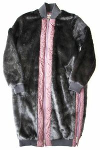 定価58000 新品 本物 HUNTER コート WOMENS REFINED FAUX FUR COAT XS WRO1242WAX ハンター 1293