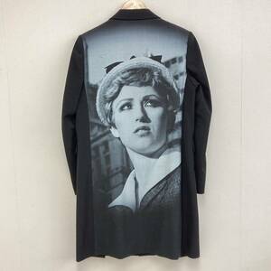 UNDERCOVER CINDY SHERMAN 20SS フォト 転写 チェスターコート 黒 3サイズ アンダーカバー シンディシャーマン ジャケット archive 1395