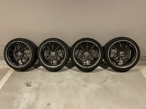 ENKEI Racing RPF1 typeⅡ　17-7J 100-4 オフセット+45 / ATR SPORT 205/40R17.Z 84W XL