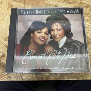 ● HIPHOP,R&B WHITNEY HOUSTON & CECE WINANS - COUNT ON ME シングル,名曲 CD 中古品