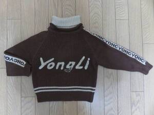 【中古】ＹｏｎｇＬｉハイネックセーター　１１０