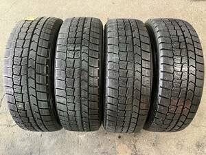 北海道発 手渡し可能 2019年製　DUNLOP　ウインターマックス　WM02　195/45R17　8分山　4本