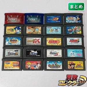 gA173a [動作未確認] GBA ソフト ポケットモンスター ルビー サファイア ロックマンゼロ4 他多数 | ゲーム X