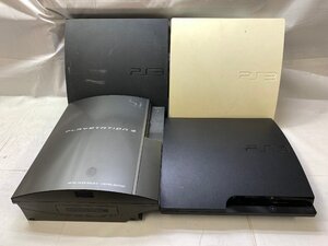 PS3 4台まとめ 【ジャンク・現状品】 CECH-3000A×3/CECHH00 SONY PlayStation3 プレステ3 本体のみ 動作不良/不明/難有り等 [294-0114-T8]