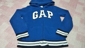 GAP KIDS 長袖パーカー Lサイズ 140サイズ相当 青 