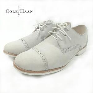 COLE HAAN グラマシーオックスフォード ヌバック ストレートチップ 8B コールハーン グレー レディース 大きいサイズ hws00090