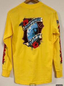 LIGHTNING BOLT ライトニングボルト　ロングスリーブTシャツ　90sデッドストック(ワンウォッシュ)Sサイズ　MADE IN USA