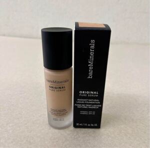 人気色 bareMinerals ベアミネラル オリジナル ピュア セラム リキッド ファンデーション フェア ニュートラル 1.5 (美容液)