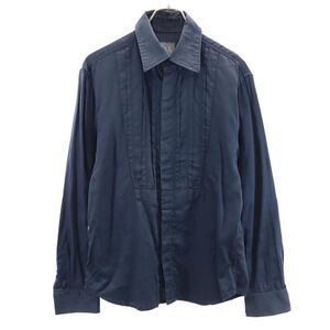 アルマーニエクスチェンジ 長袖 シャツ M 紺系 ARMANI EXCHANGE メンズ