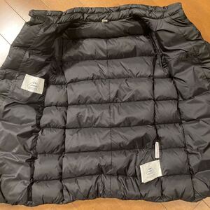 美品☆PYRENEX/ピレネックス★ダウンコート 細身ダウン Pyrenex BIARRITZ JACKET/ダウンジャケット/34/ナイロン/BLK/W17P1/レディース