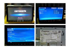 P09 carrozzeria カロッツェリア　サイバーナビAVIC-ZH07中古　CD DVD　FM/AM フルセグ 　Bluetooth　SD　AUX　USB　地図データ2011年 