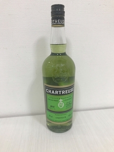 【管理番号-P100】CHARTREUSE JAUNE シャルトリューズ ヴェール リキュール 55% 700ml　古酒　未開栓　同梱不可　2