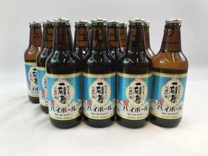 宝酒造 芋焼酎 一刻者 ハイボール 9度 [ 焼酎 330ml×12本 ] 未開栓/保管品 ＃230801-152