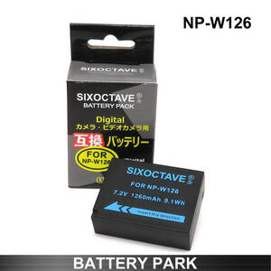 FUJIFILM NP-W126 NP-W126S 互換バッテリー X-A10 X-A7 X-A5 X-E4 X-E3 X-Pro3 X-H1 X-T3 X-T30 X-T4 X100V X100VI X100F X-T20 X-M1