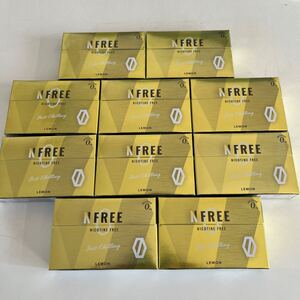 NFREE エヌフリー　レモン　 20本入 10個 ニコチンなし減煙