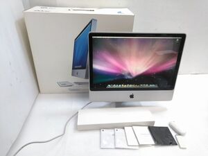 ◇Apple iMac A1225 デスクトップパソコン 24インチ Core2Duo 2.80GHz 4.0GB DDR2 1TB MAC OS X 10.5 1213-51J @180◇