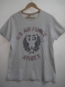 一点物!! AVIREX アヴィレックス ミリタリープリント Tシャツ/ポケットTシャツ U.S.AIR FORCE サイズ M