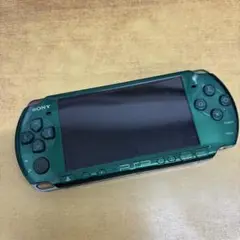 PSP3000 本体のみ　グリーン　ジャンク品