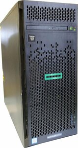 ●[CentOS 8.1] タワー型 hp Proliant ML110 GEN9 (8コア Xeon E5-2620 v4 2.1GHz/16GB/3.5inch SAS 450GB*3/P440 RAID/DVD/PS 750W*2)