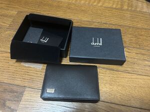 ダンヒル dunhill カードケース 名刺入れ 財布 黒 ブラック