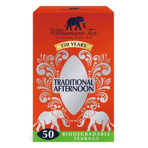 WilliamsonTea ウィリアムソン紅茶 トラディショナルアフタヌーンティー ティーバック 50P