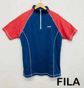 ★フィラ/FILA★スポーツTシャツ 青 LL メンズ