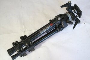 ★1円～中古品★Manfrotto・マンフロット 3段三脚 #055B！