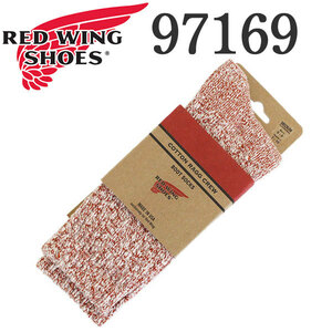 RED WING (レッドウィング) 97169 Cotton Ragg Socks コットンラグソックス 靴下 ラスト(レッド) M/US6.0-9.0-約24-27cm