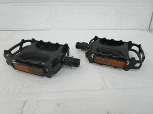 W.24.A.12　TO　★送料230円定額☆　フラットペダル　VP　VPF993 WK1288 G20　ブラック　ペア　USED　☆