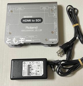 Roland VC1HS 中古　動作確認済 ローランド VC-1-HS HDMI→SDI変換　アナログAES音声動作確認済