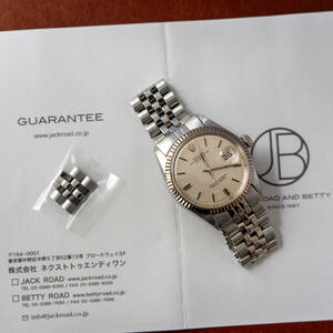 最終価格 Datejust 1601 1970s “Black Out Linen” 1970年 ロレックス デイトジャスト ジャパンダイヤル