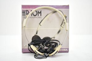 TOSHIBA HR-10M ヘッドホン 元箱付 音出しOK[東芝][STEREO HEADPHONES]28M