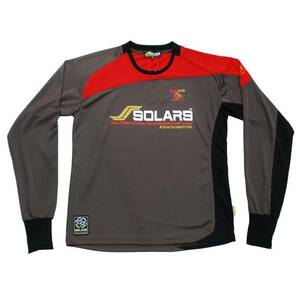 SALE! メール便可能! 30%OFF! SOLARS (ソラルス) 長袖 プラシャツ (XL) | プラクティスシャツ soccer サッカー futsal フットサル セール