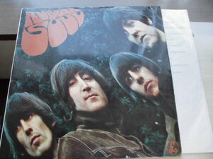 ビートルズ☆RUBBER SOUL 英国Y&B MONO PMC1267 マト1/1 EJD