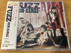 (28・8H-104) 80s J-ROCK レア 未開封品 87年初期2800円盤 ファズ(FUZZ) 87年1st「オリム・ラマ(ORIM-RAMAZ)」海福知弘(vo,g)ほか