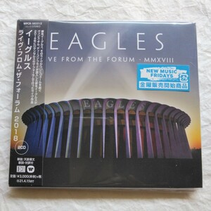 Eagles / ライヴ・フロム・ザ・フォーラム 　2018　国内盤帯付き　2CD