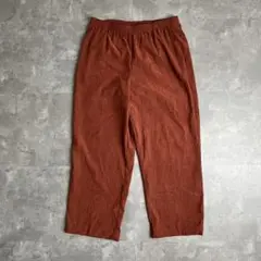 vintage unisex wide easy pants orange