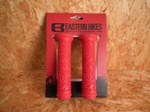 EASTERN BIKES(イースタン) FUQUAY FLYER GRIP BMXグリップ RED 長さ142mm 径34mm ナイロンバーエンド付