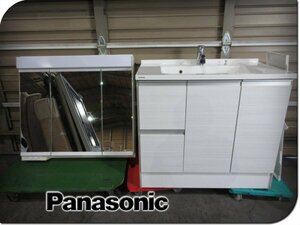 ■展示品■未使用品■Panasonic/パナソニック■C-Line/シーライン■W90■ドレッサー/三面鏡/ミラーキャビネット/洗面化粧台/34万/smmt9250m