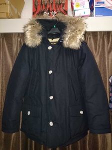 カナダ製 ウールリッチ WOOLRICH アークティックパーカ ダウンジャケット XS ブラック 美品