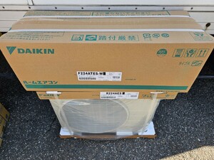 ★新品★未使用品★ダイキン★ルームエアコン★F224ATES-W★2.2kw★2024年製★②