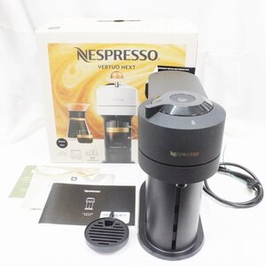 NESPRESSO ネスプレッソ ヴァーチュオ ネクスト GDV1-MB-CO マットブラック コーヒーメーカー エスプレッソ　2023年製☆