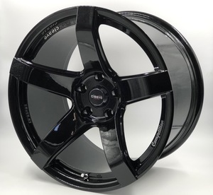 CLEAVE RACING TS54C 18x9.5 +18 / 18x10.5J +15 5H-114.3 ブラック 各2本 計4本セット