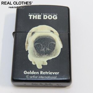 ZIPPO/ジッポー THE DOG ゴールデンレトリバー /01年製 /UPK