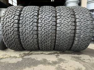 バリ山 スペアタイヤ付き 4本セット BF Goodrich All-Terrain T /A ホワイトレター LT 285/70R17 121/118R